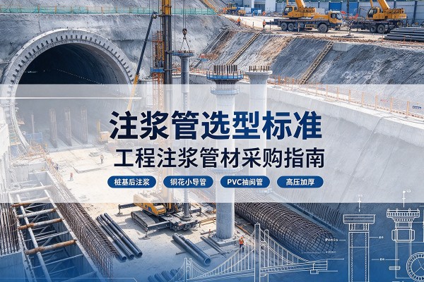 徽县注浆管选型标准