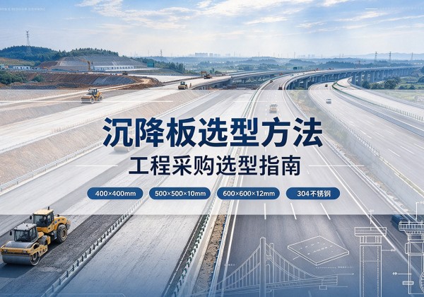 徽县沉降板选择方法